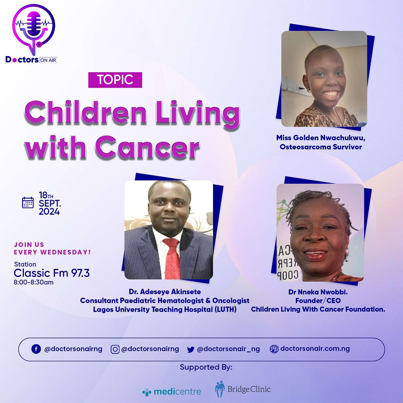 Doctors On Air with Dr Pamela