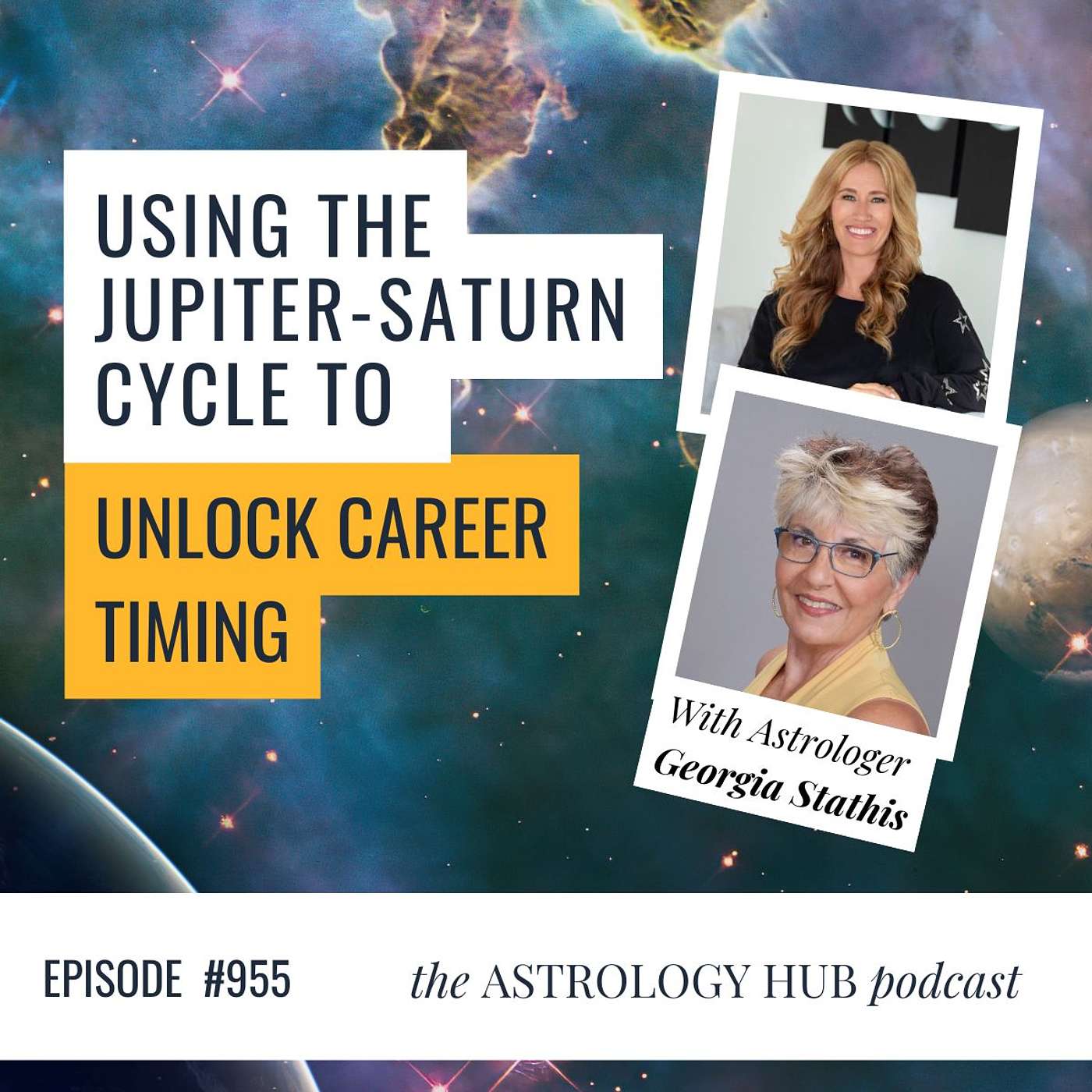 cover of episode Using the Jupiter-Saturn Cycle to Unlock Career Timing with Georgia Stathis