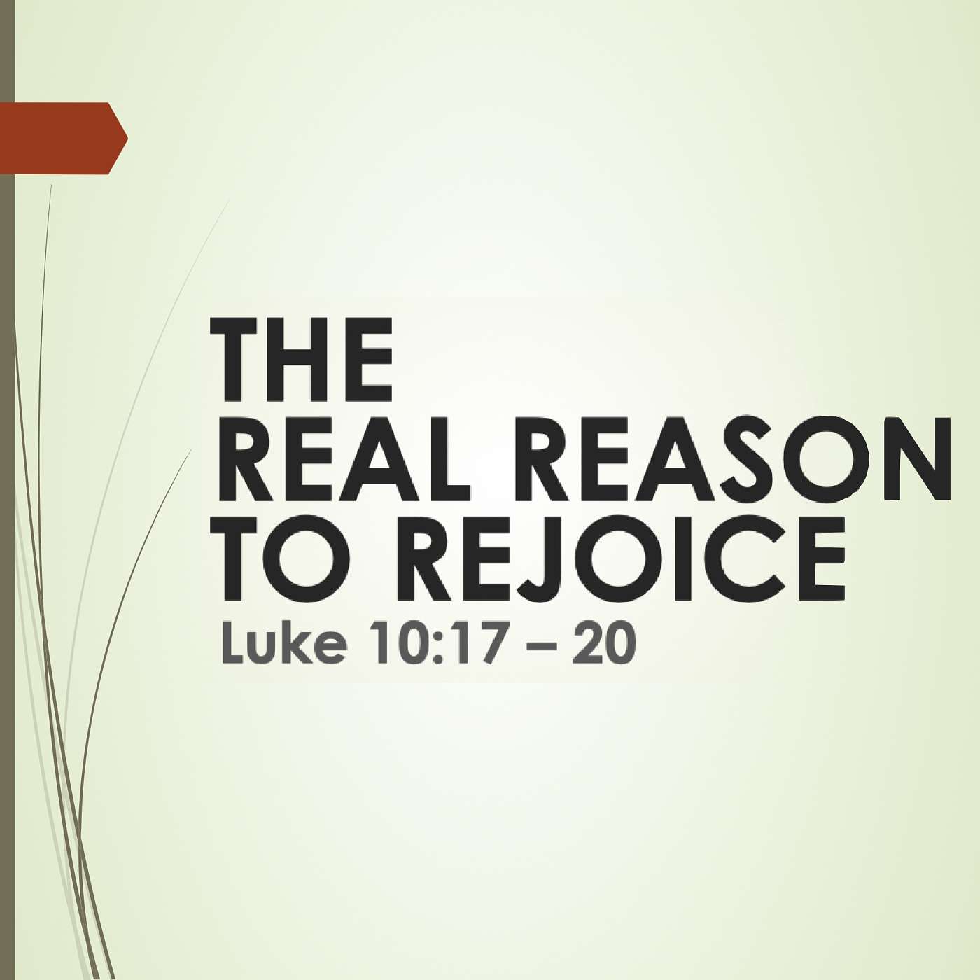 3/15/26 The Real Reason To Rejoice episode artwork
