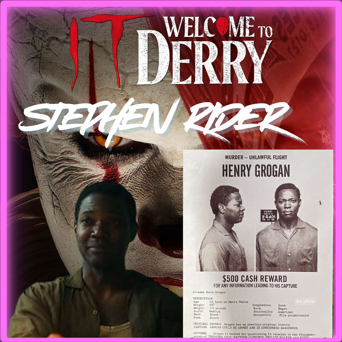 Episode 586 |"It: Welcome to Derry" | Actor: Stephen Rider Episode 586 |"It: Welcome to Derry" | Actor: Stephen Rider