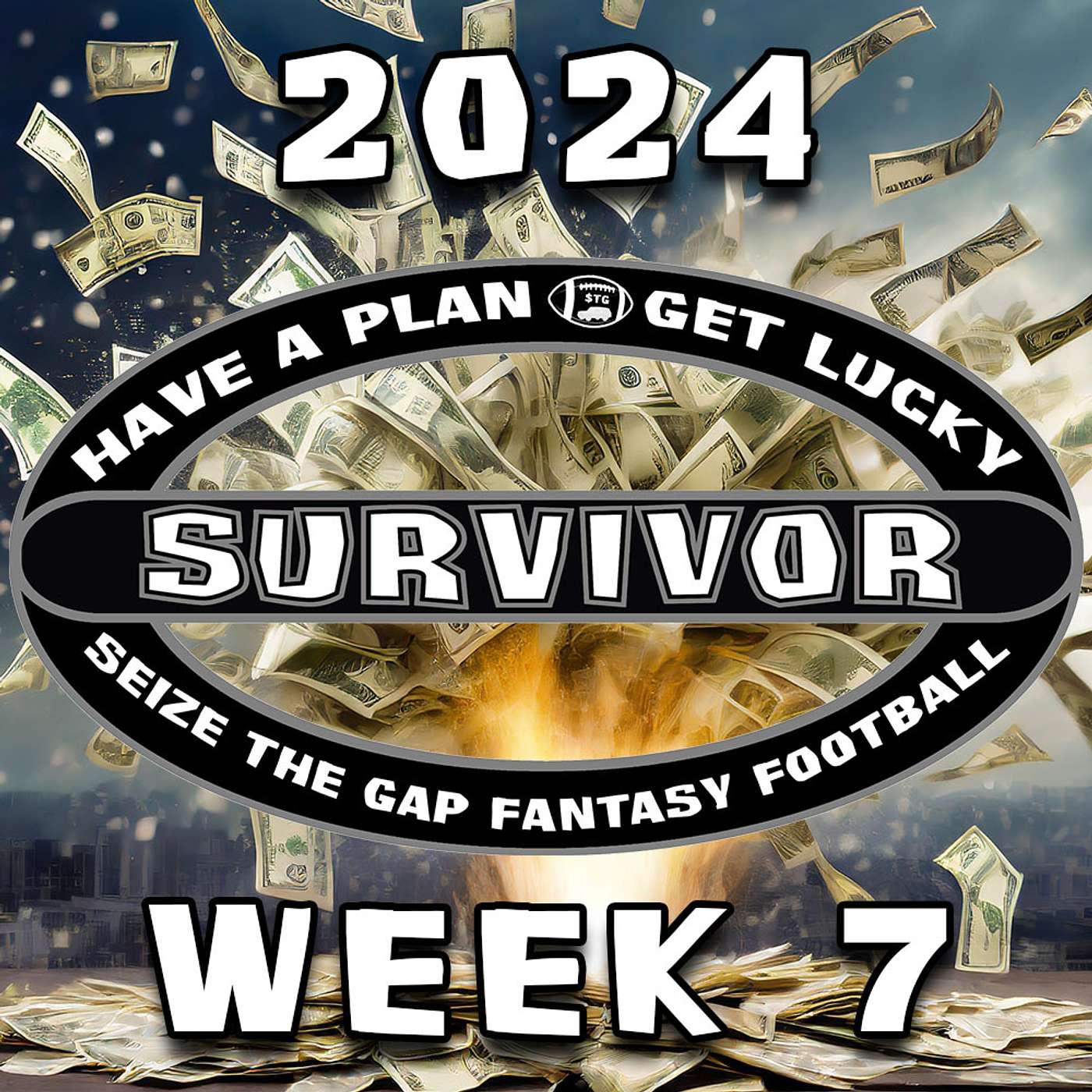 NFL Survivor 2024: Week 7 Survivor & Eliminator Contest Picks & Strategy: from Seize the Gap FF episode artwork