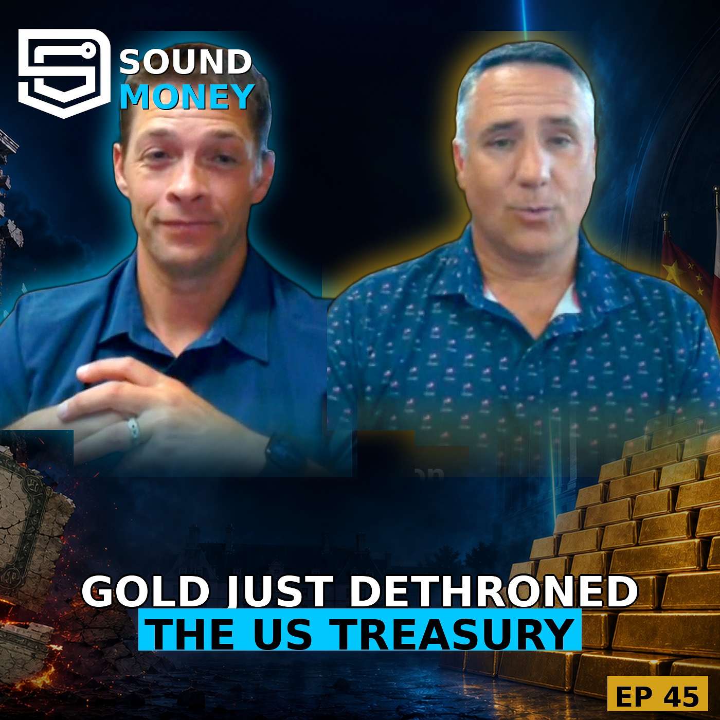 Gold Just Dethroned The US Treasury — And Tether Out-Bought Every Central Bank | Sound episode artwork