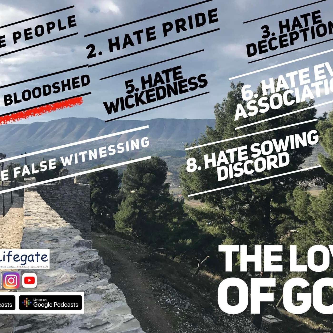Power to Hate Bloodshed - Lifegate Church - 27.2.22 episode artwork