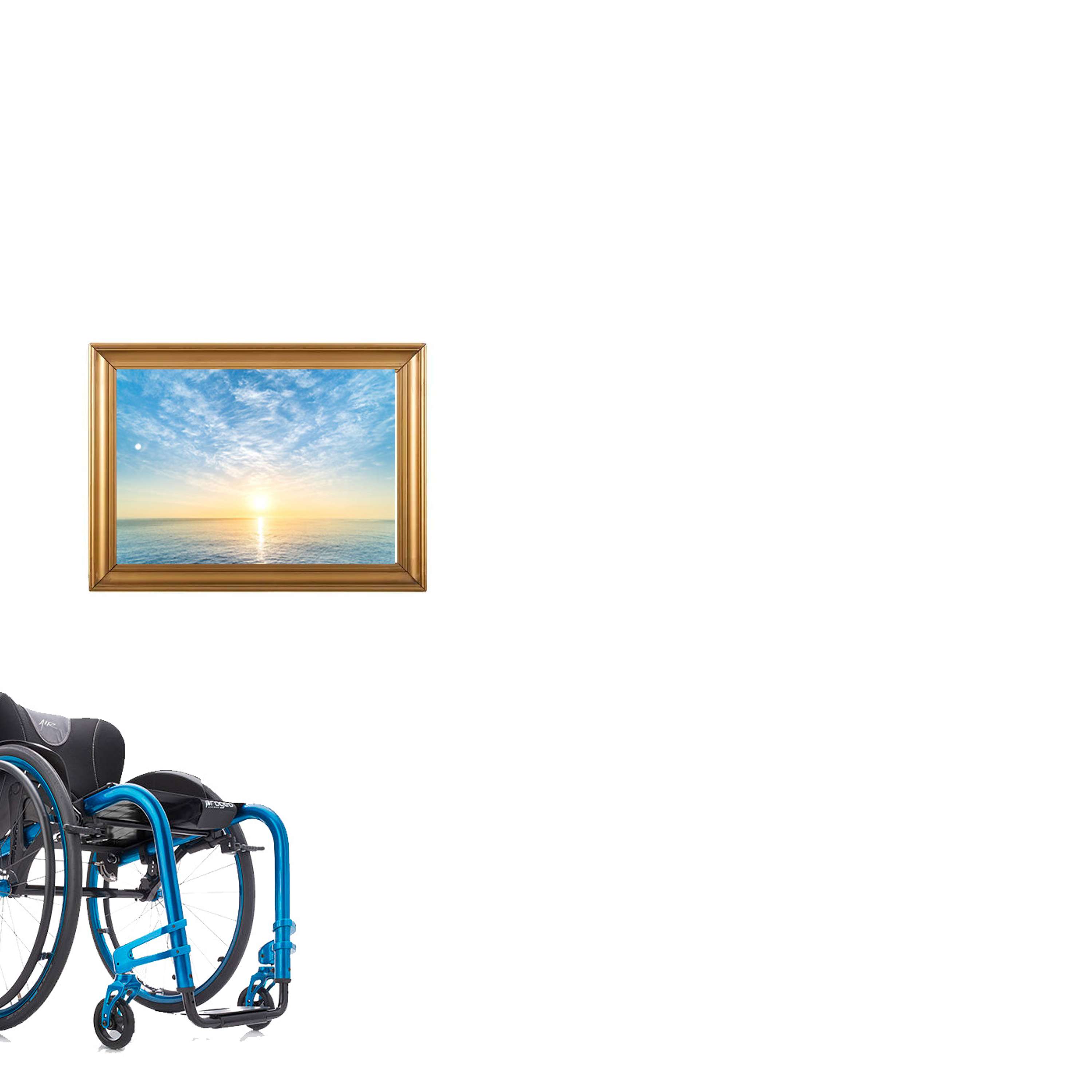 Vantage point of a Wheelchair