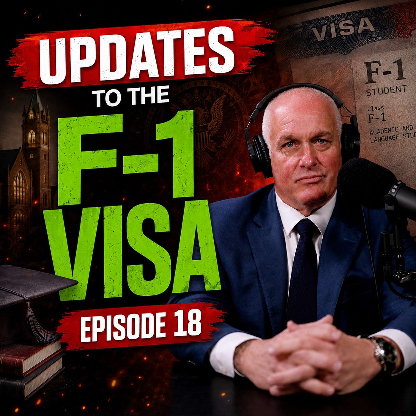 BREAKING: F-1 Student Visa Rules Just Changed | What International Students Must Know episode artwork