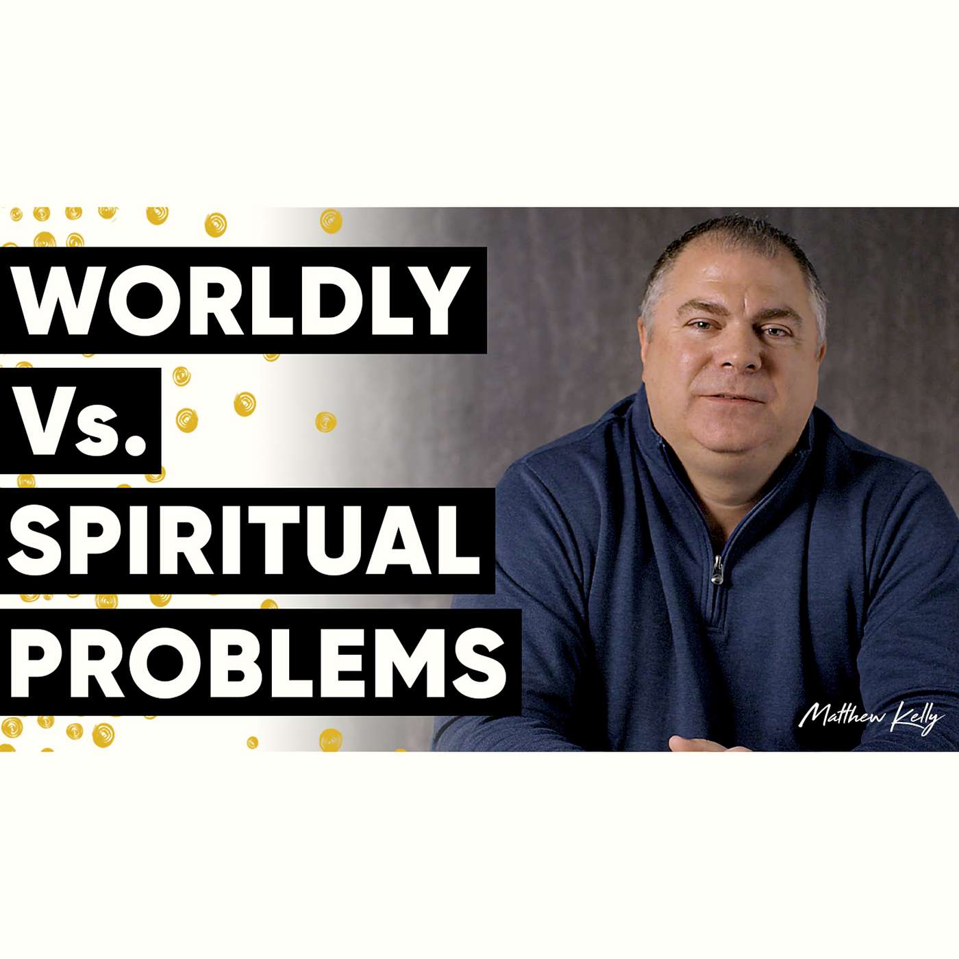 Stop Seeking the Wrong Solutions - Holy Moments Quote of the Day - Matthew Kelly