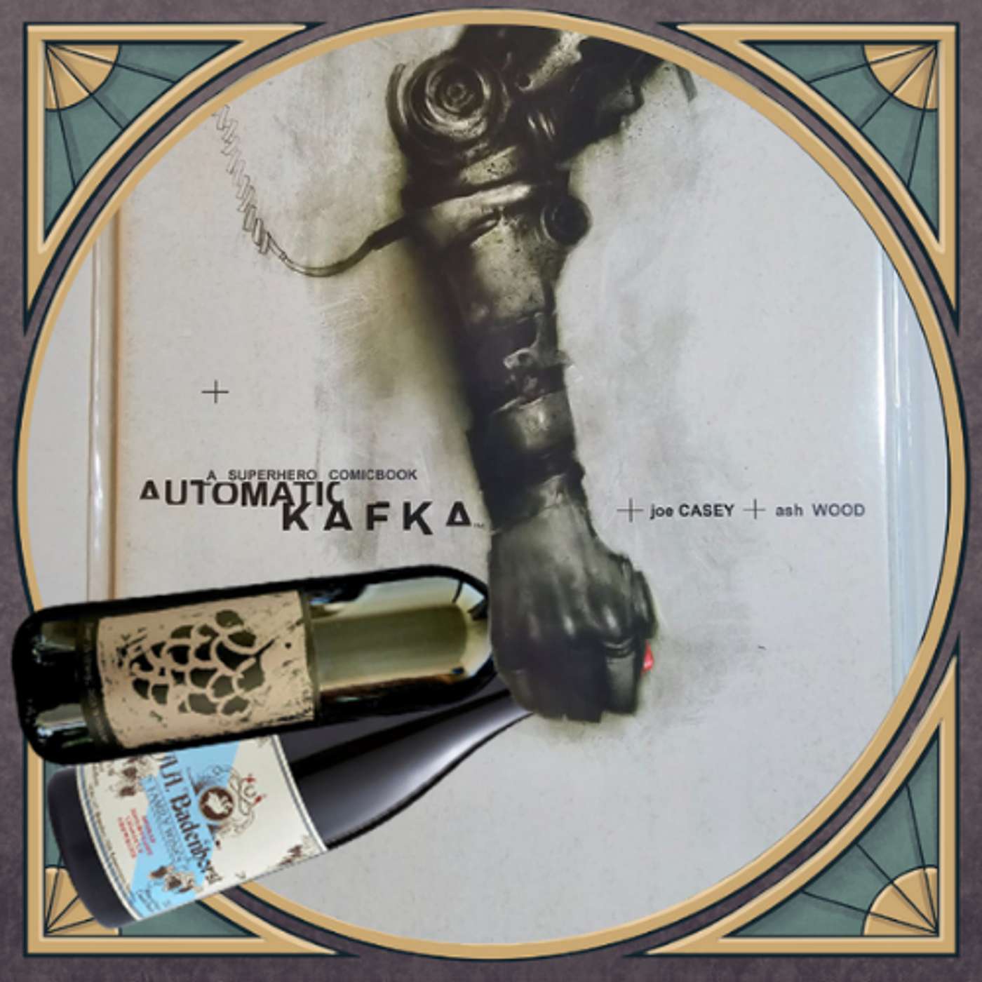 Wine and Comics: AUTOMATIC KAFKA (2002) by Joe Casey and Ashley Wood