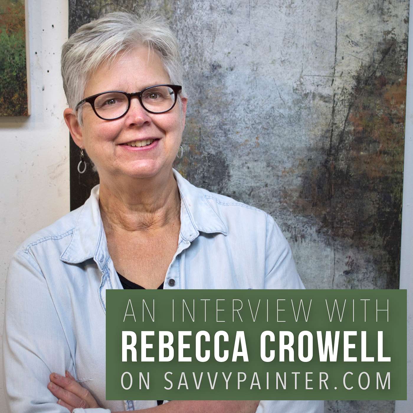 Abstract Painter Rebecca Crowell