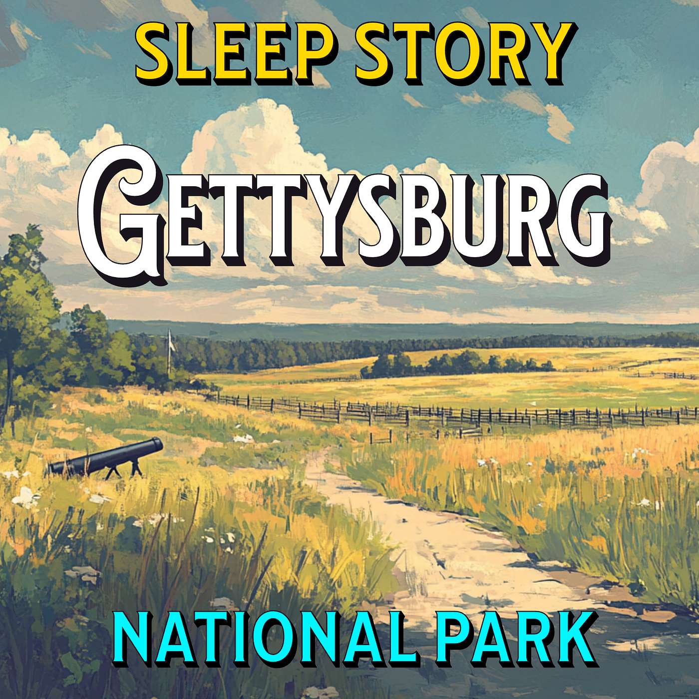 Gettsyburg National Park Bedtime Story episode artwork