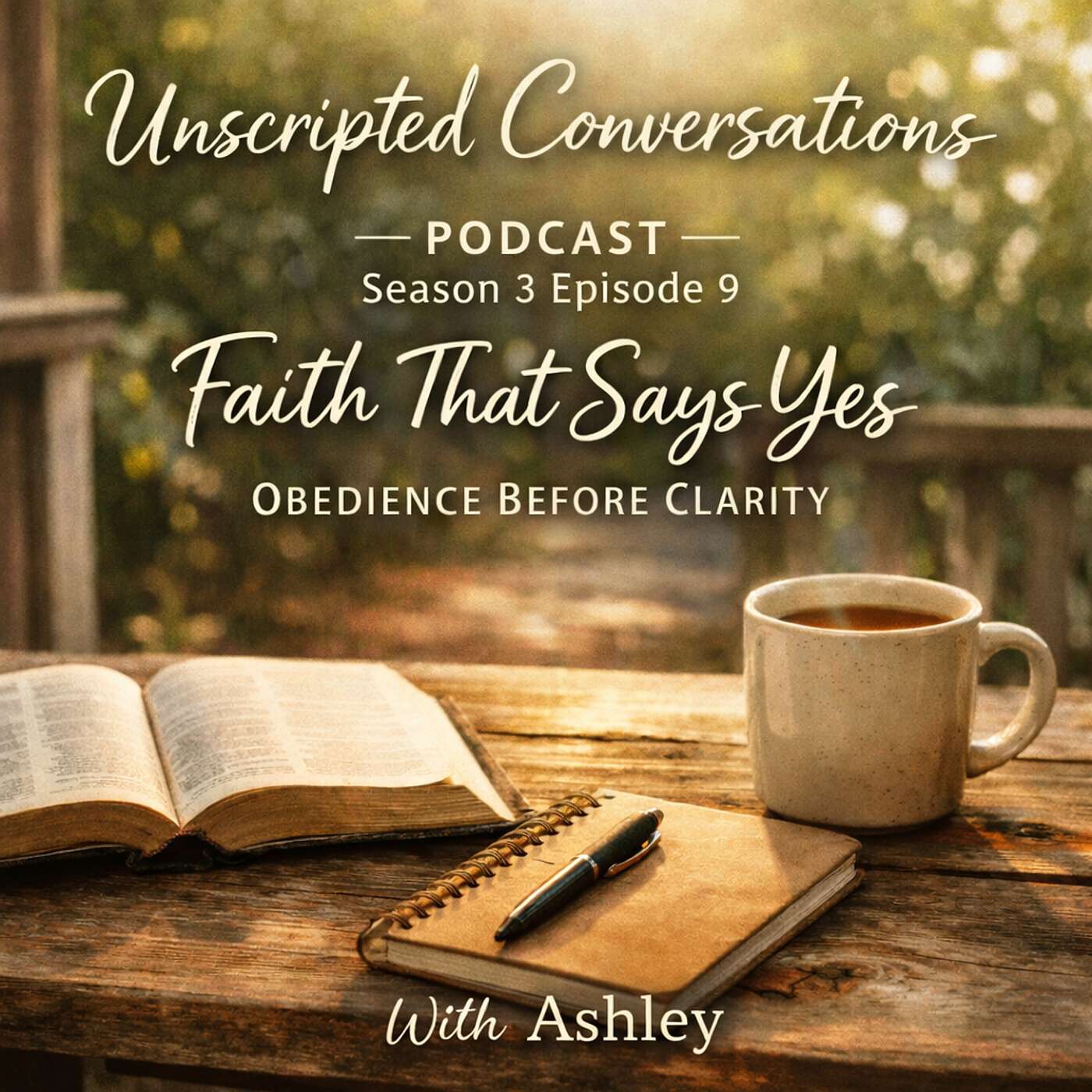 Faith That Says Yes: Obedience Before Clarity | Season 3 Episode 9