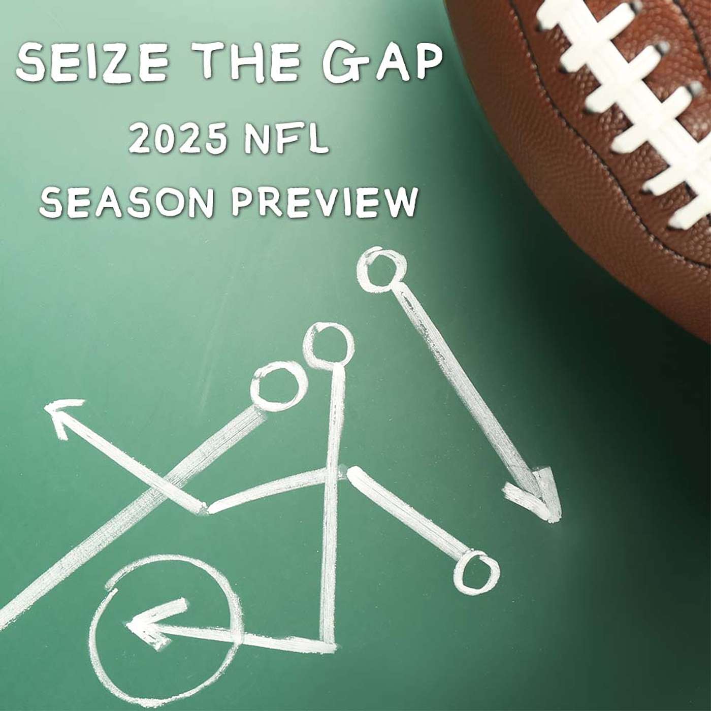 The 2025 NFL Season Preview & Predictions from Seize the Gap Fantasy Football #fantasyfootball episode artwork
