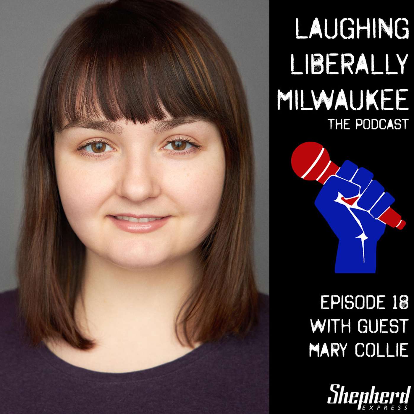 Laughing Liberally Milwaukee Episode 18: Mary Collie episode artwork