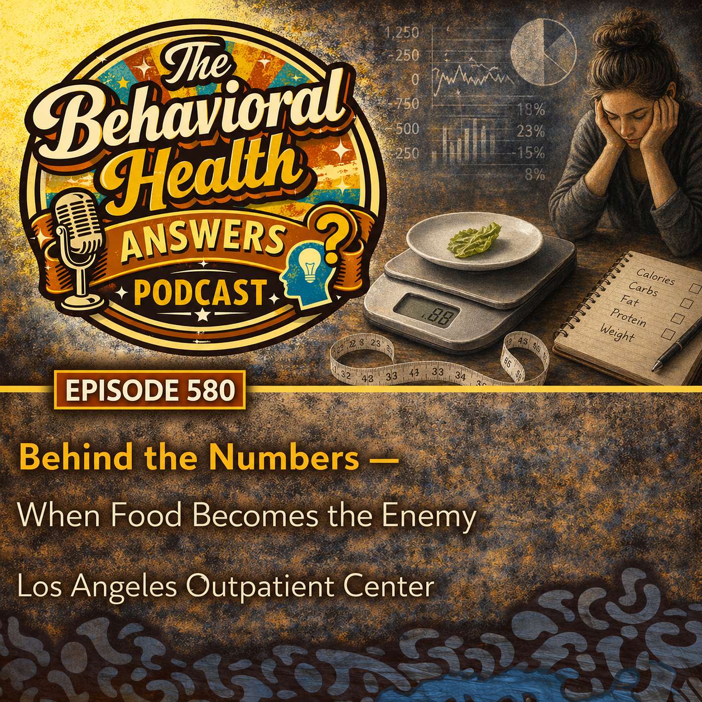 Episode 580: Behind the Numbers - When Food Becomes the Enemy | Los Angeles Outpatient Center episode artwork