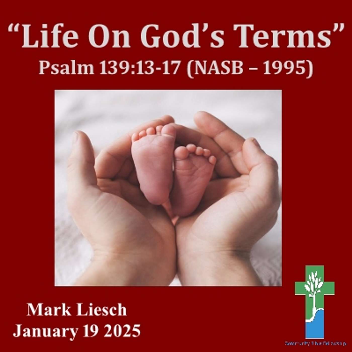 01.19.25 Life On God's Terms - Psalm 139:13-17