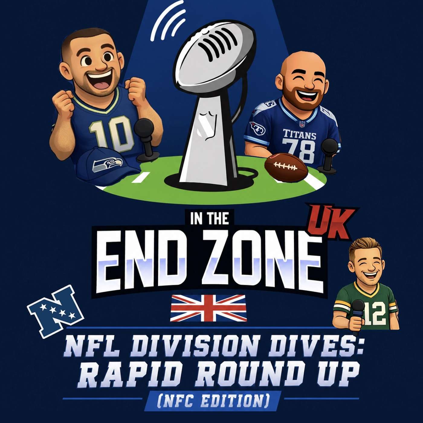 In the End Zone UK - Division Dives: Rapid Round Up (NFC Edition) episode artwork