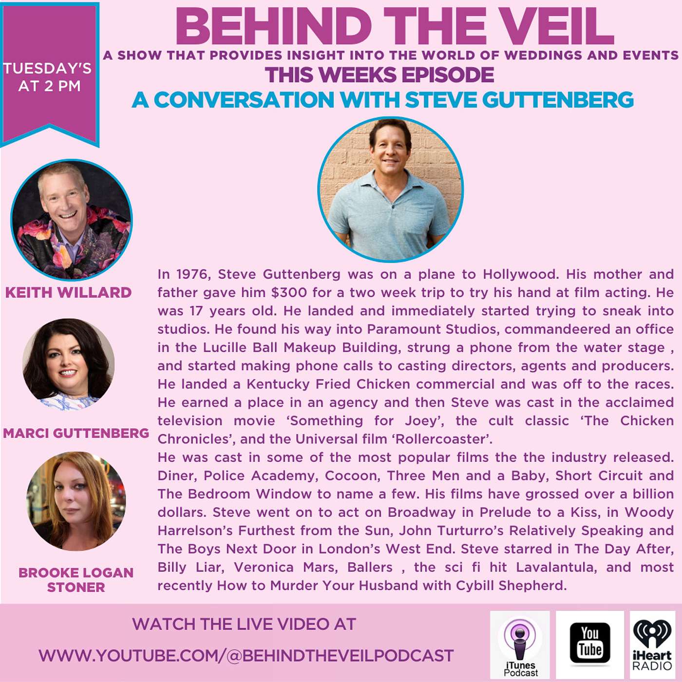 Behind The Veil - A Conversation With Actor Steve Guttenberg