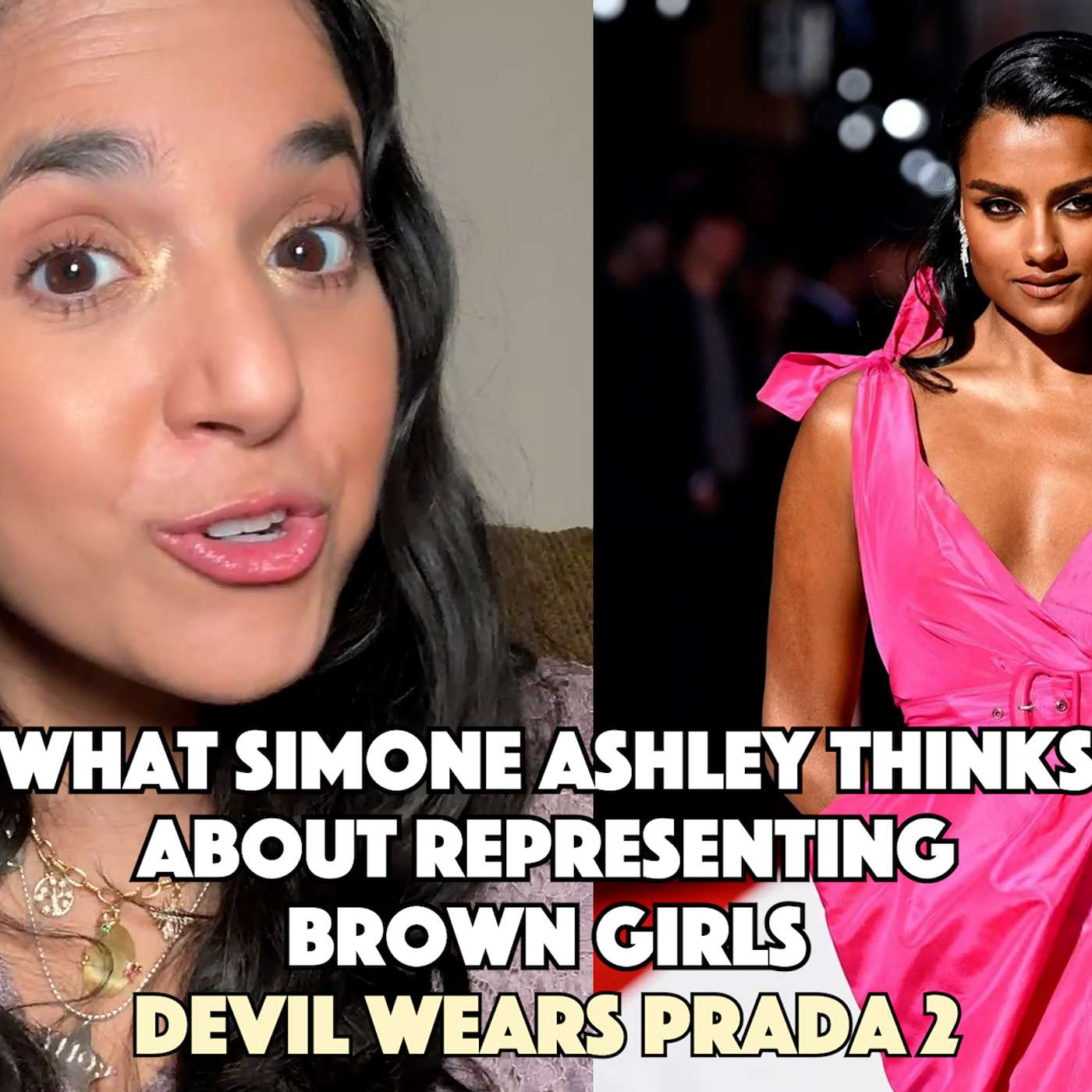 Simone Ashley On Representing Brown Girls "Devil Wears Prada 2" episode artwork