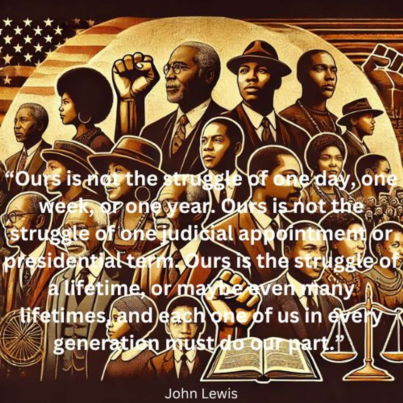 RBT Episode #210 October 12, 2024 - Ours is not the struggle of one day, one week, or one year… Ours is the struggle of a lifetime…” — John Lewis
