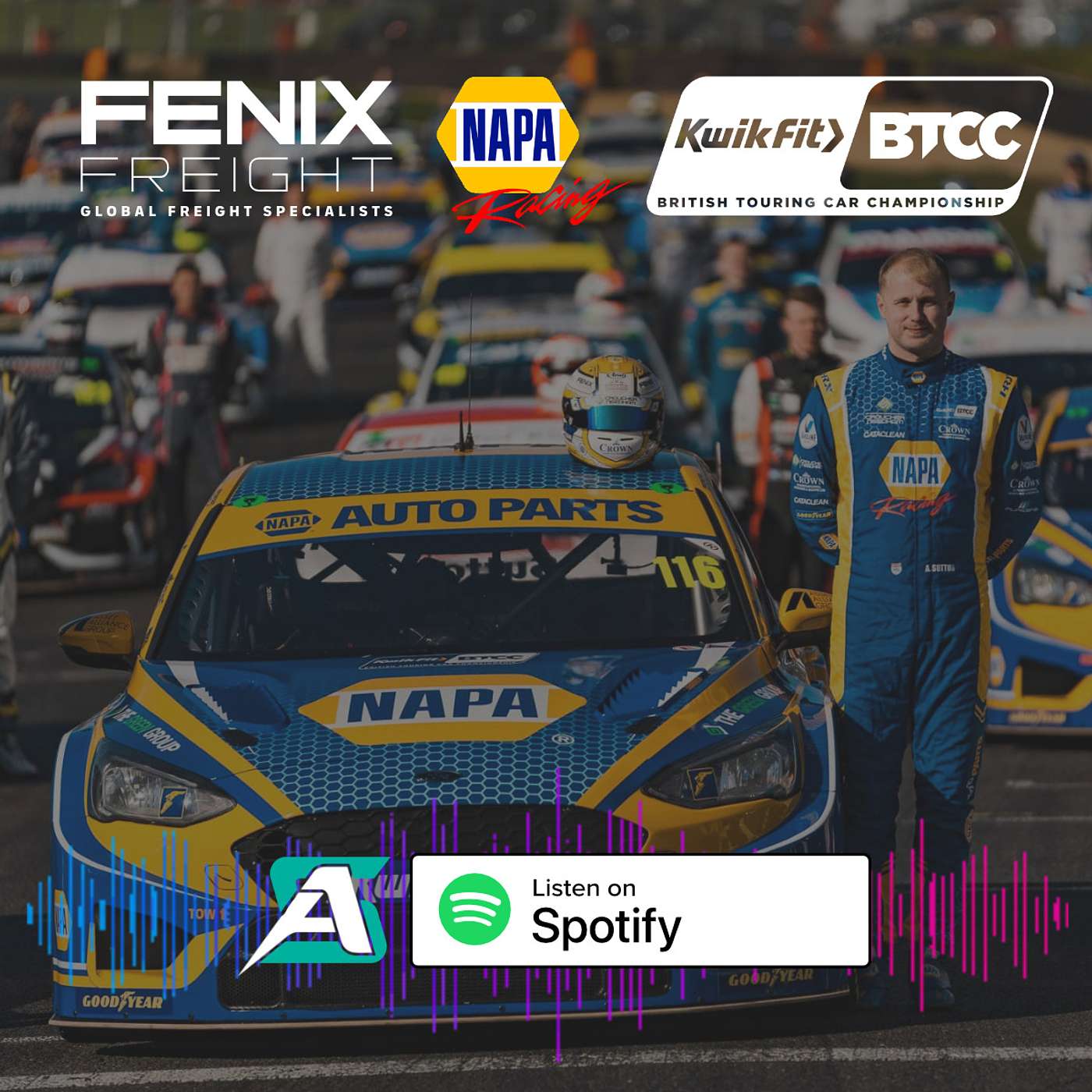 Ash Sutton - NAPA Racing UK - Race 1 Oulton Park 18 June 2023