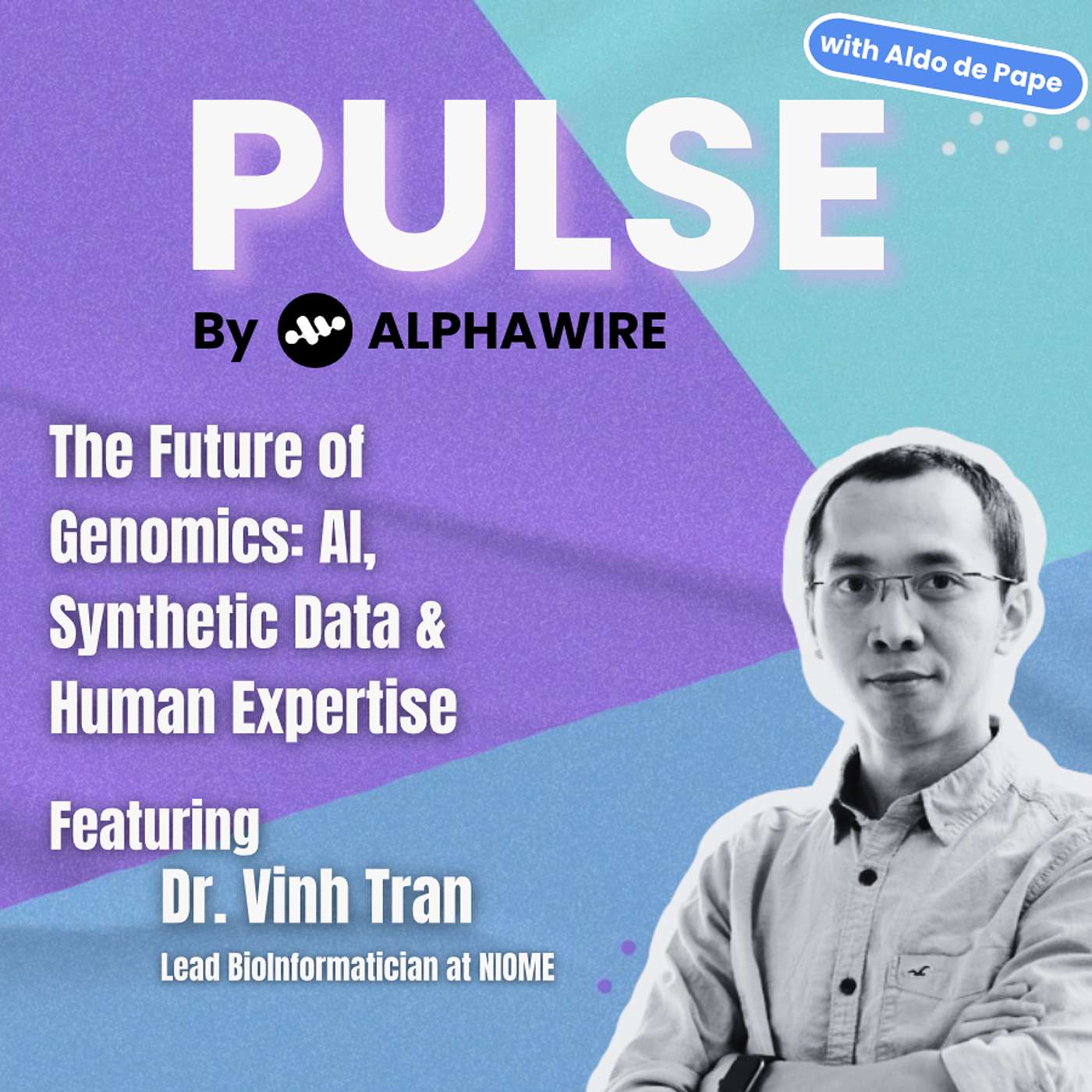 The Future of Genomics: AI, Synthetic Data & Human Expertise episode artwork