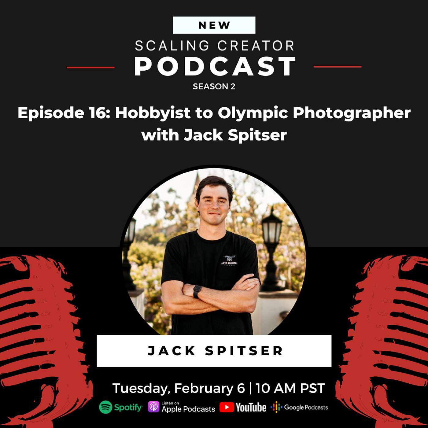 Hobbyist to Olympic Photographer with Jack Spitser - Episode 16