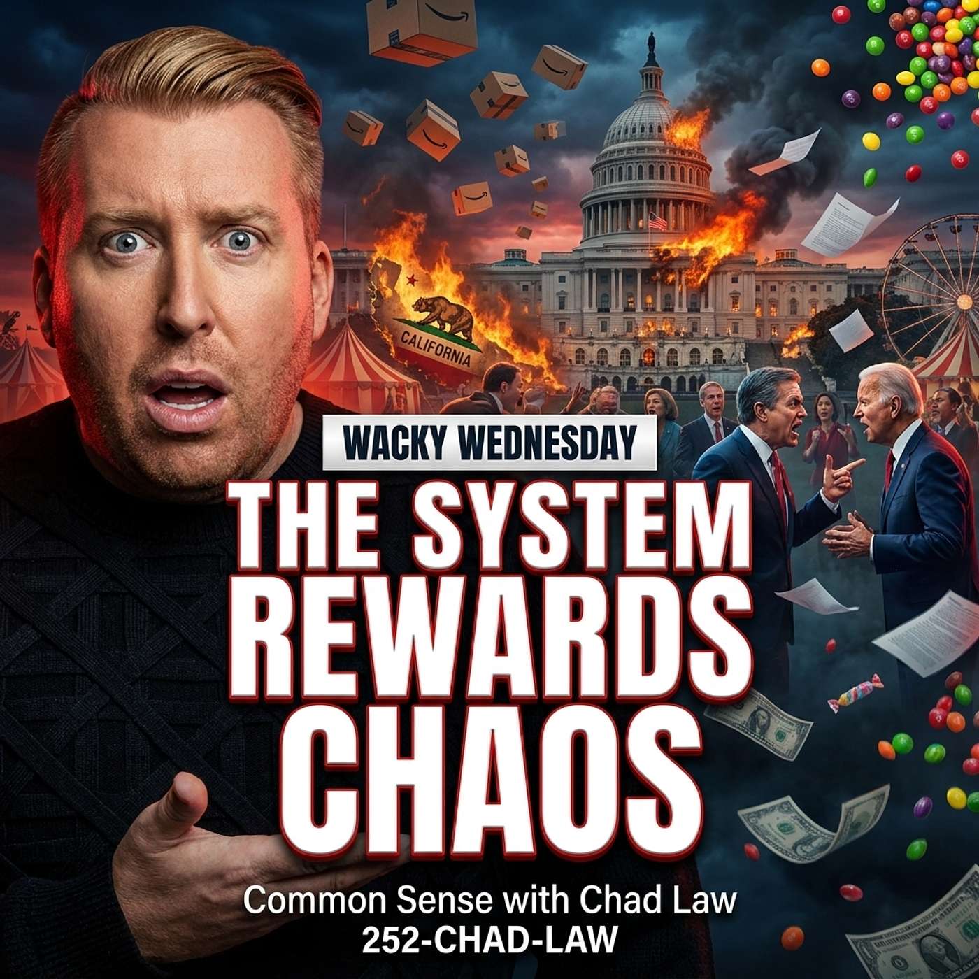 We're Rewarding Chaos | When Culture, Politicians & Institutions Go Off the Rails | Wacky Wednesday