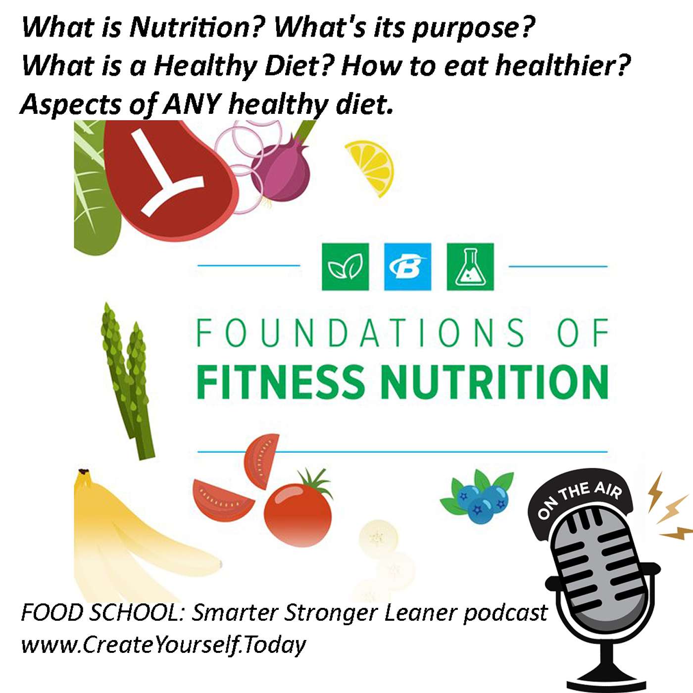 Nutrition Crash Course - Learn to Eat Better: What is Nutrition? What is a Healthy Diet?