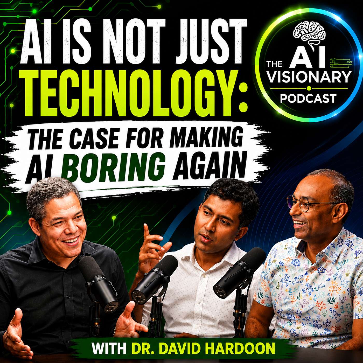 AI Doesn't Fail, Leadership Does with Dr. David Hardoon episode artwork