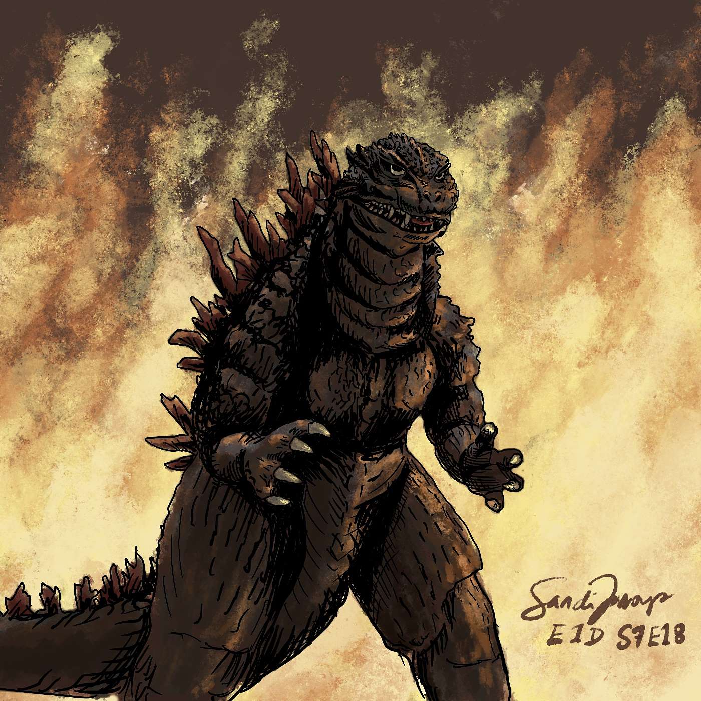 Don't Let Burnout Become Godzilla: Caring for an Elderly Partner Alone episode artwork