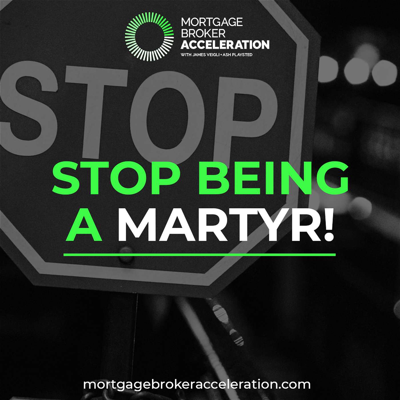 Stop Being A Martyr