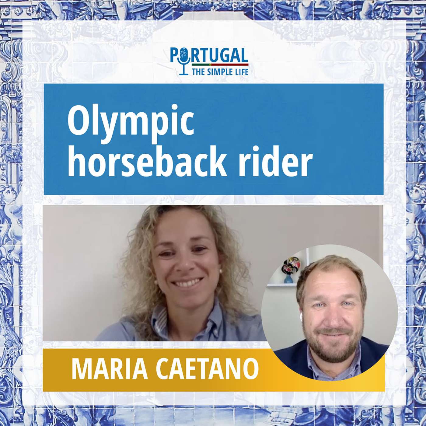 Olympic horseback rider Maria Caetano