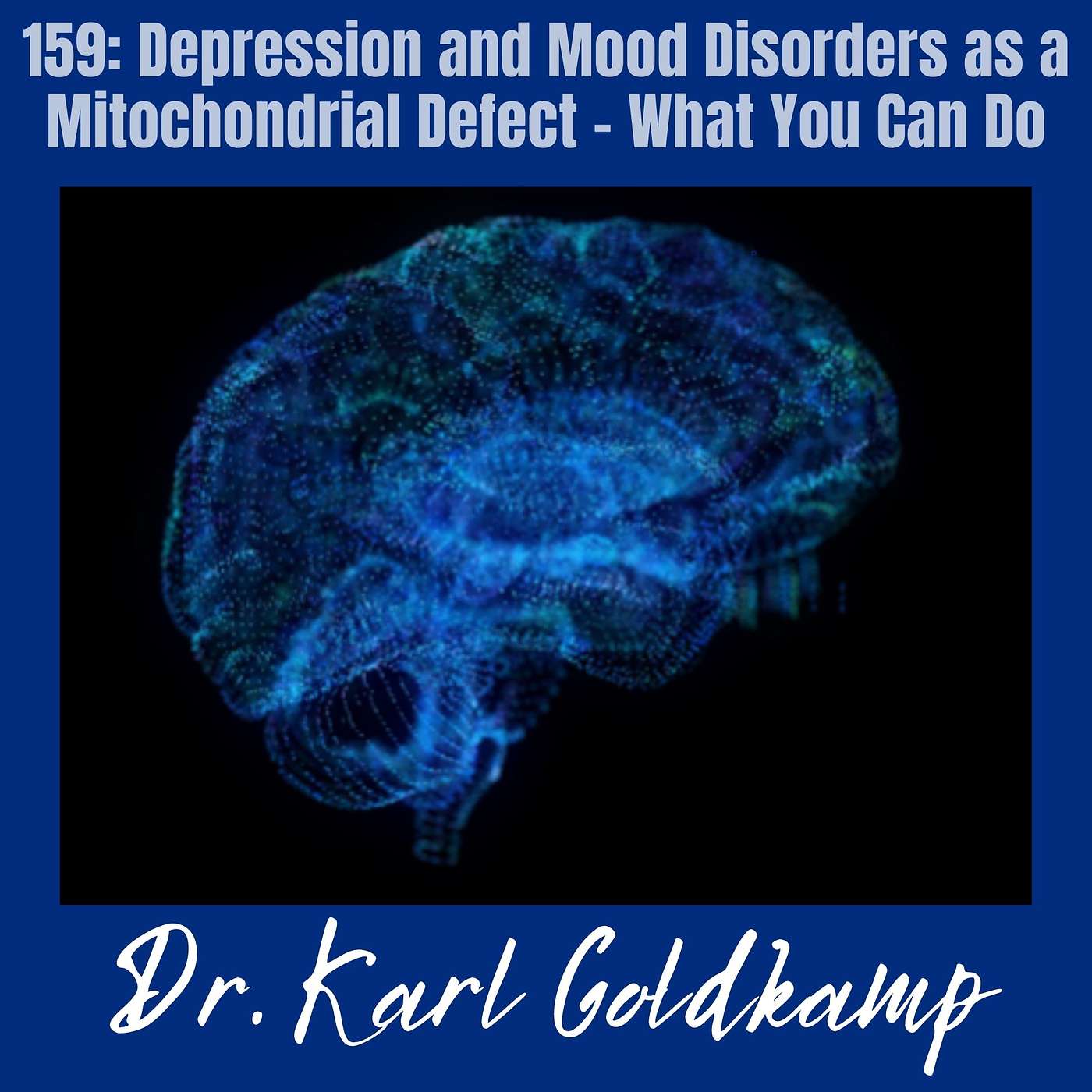 159: Depression and Mood Disorders as a Mitochondrial Defect - What You Can Do episode artwork