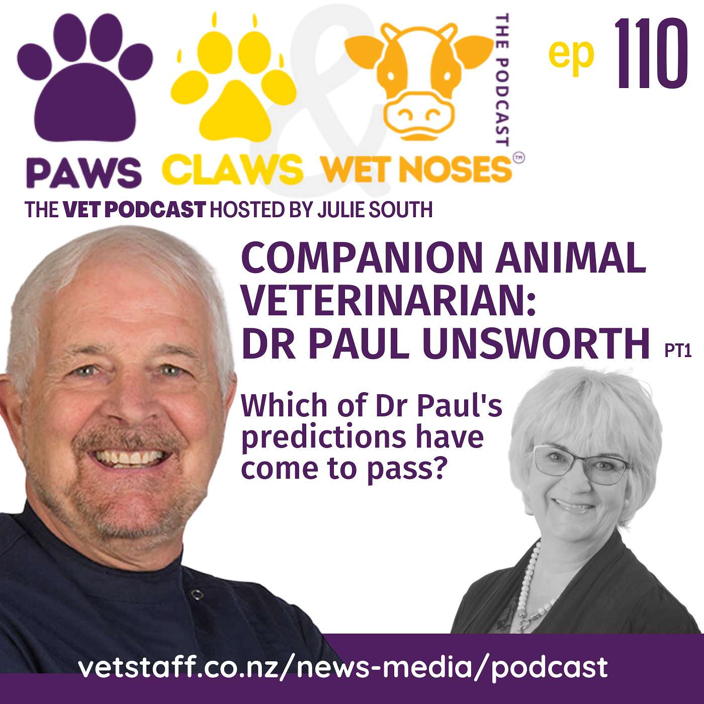 Dr Paul Unsworth - veterinary career predictions - ep 110