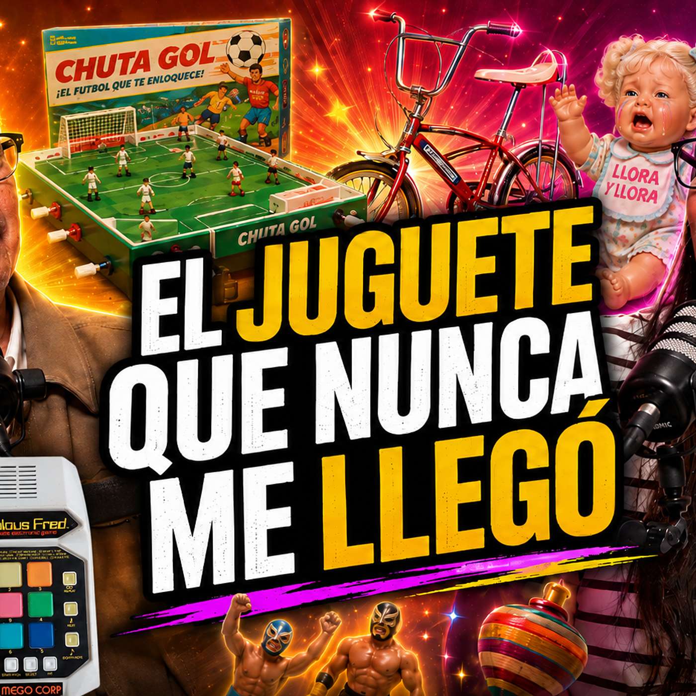Episodio 14 | El juguete que nunca me llegó | Los juguetes que marcaron a la generación X mexicana episode artwork