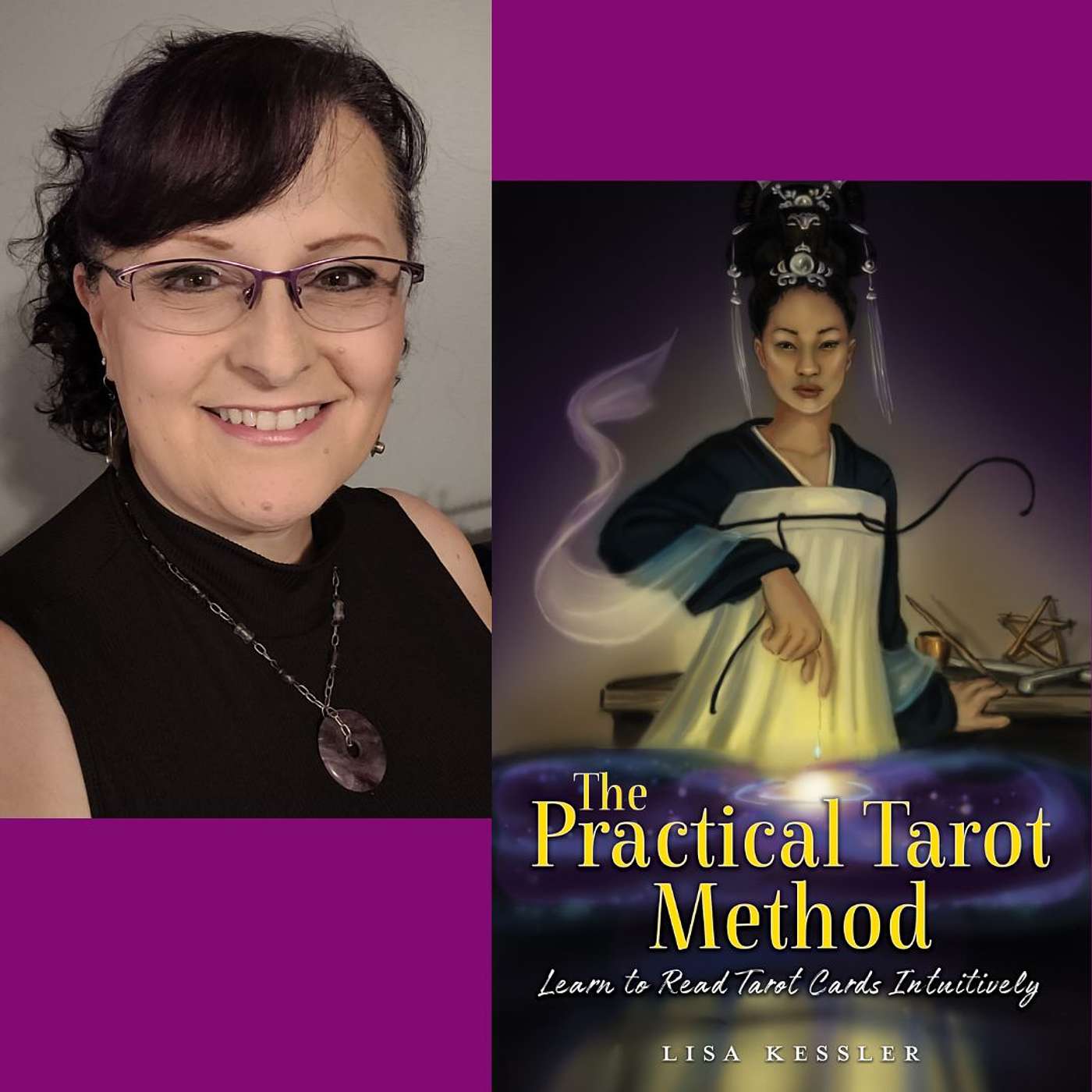 Making Tarot Cards a Practical Tool for Personal Development with Author Lisa Kessler on Book Lights episode artwork