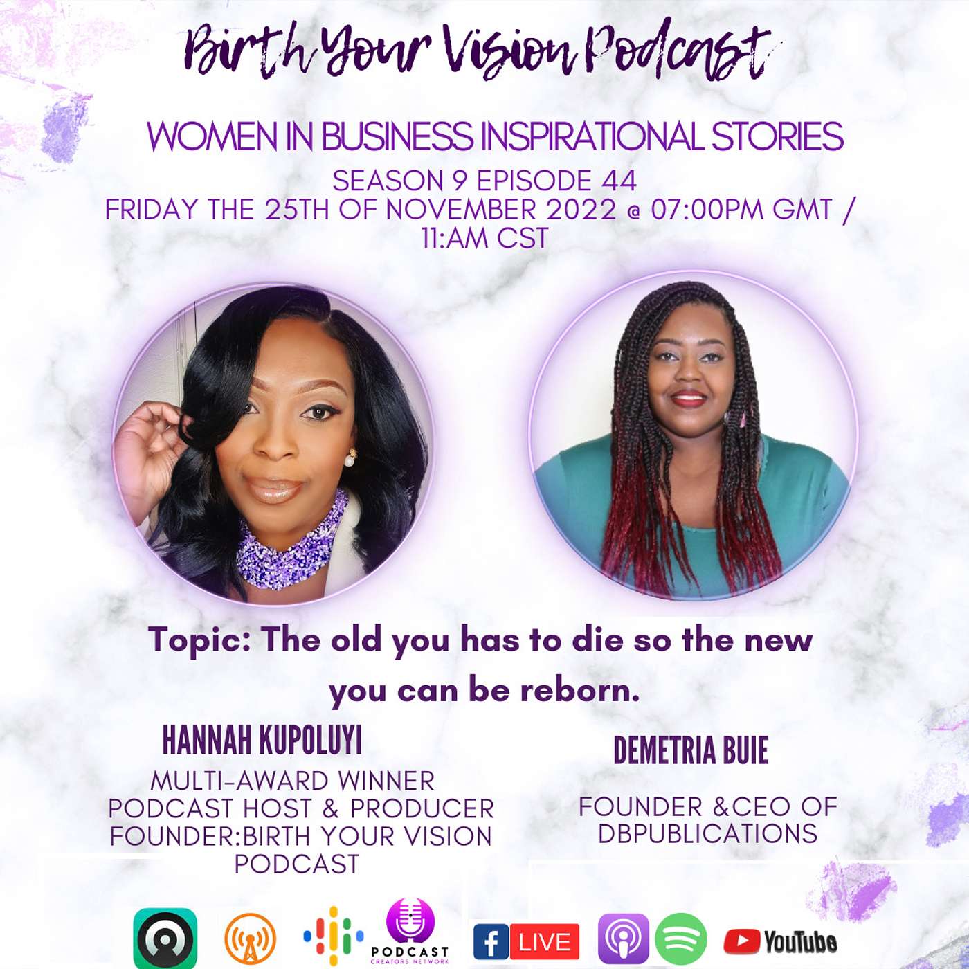 BIRTH YOUR VISION PODCAST