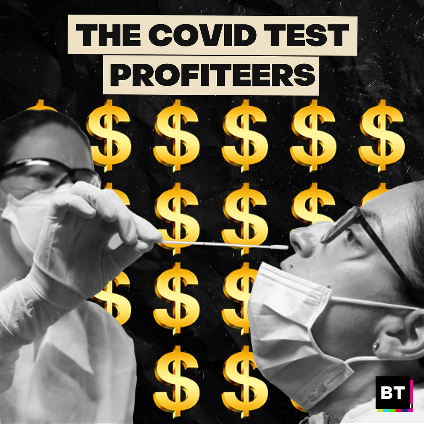 The COVID Test Profiteers episode artwork