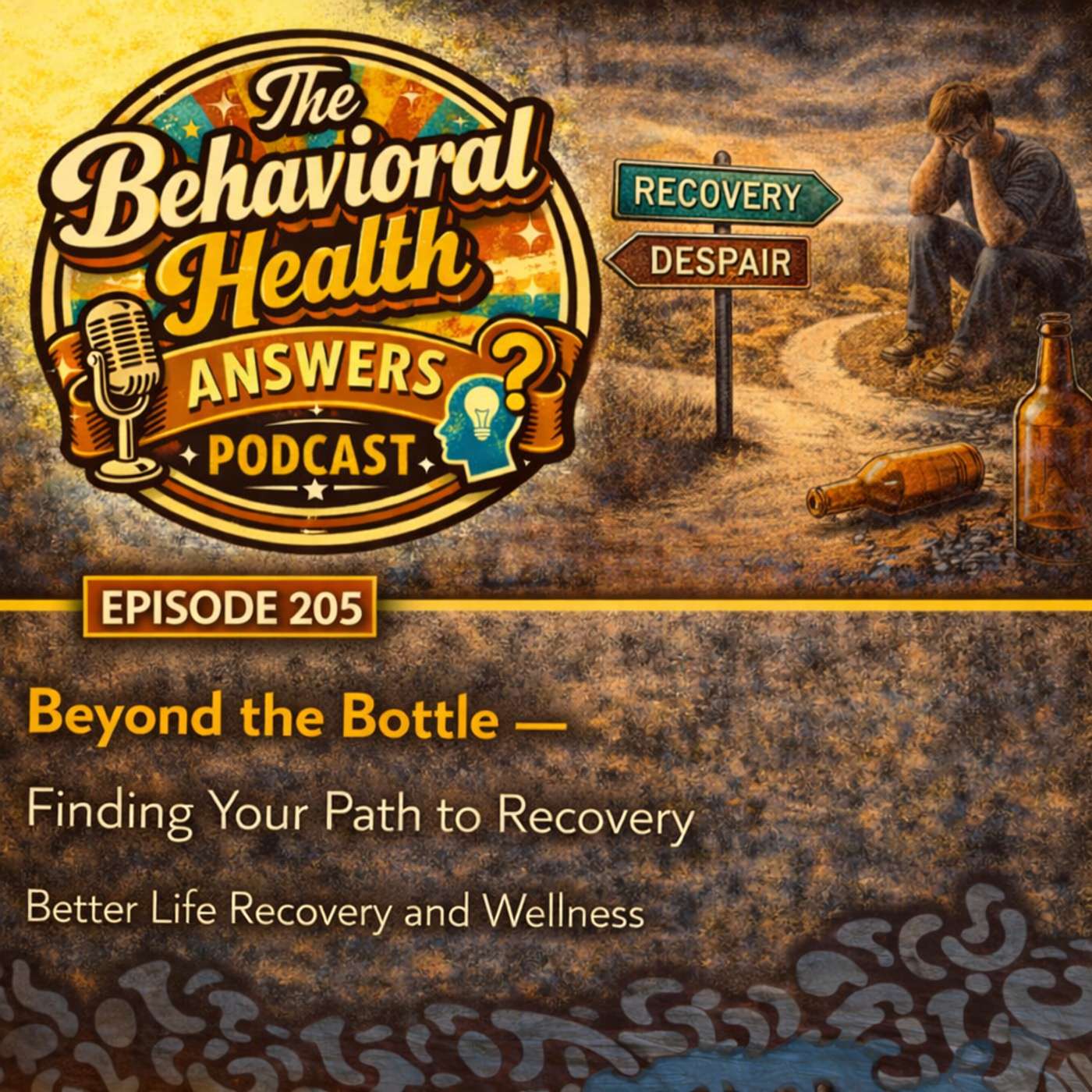 Episode 205: Beyond the Bottle - Finding Your Path to Recovery | Better Life Recovery and Wellness episode artwork