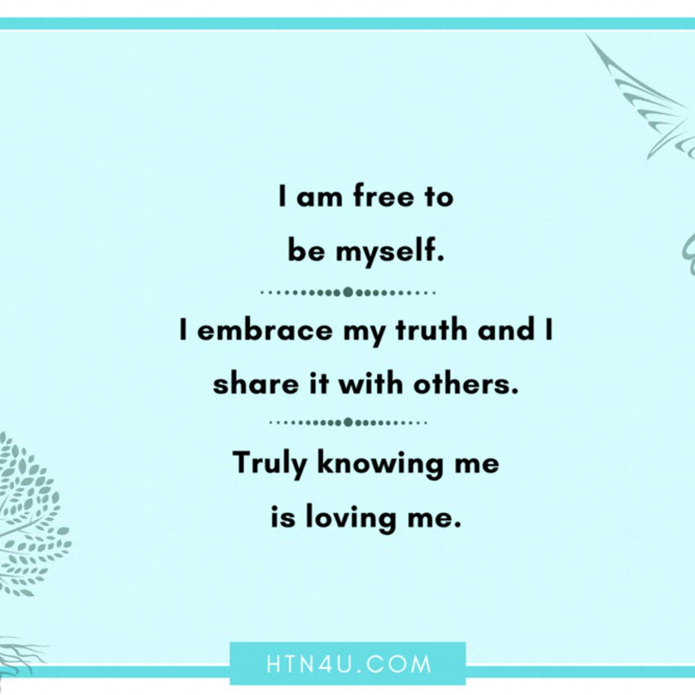 1019: HTN4U Affirmations on Self-esteem