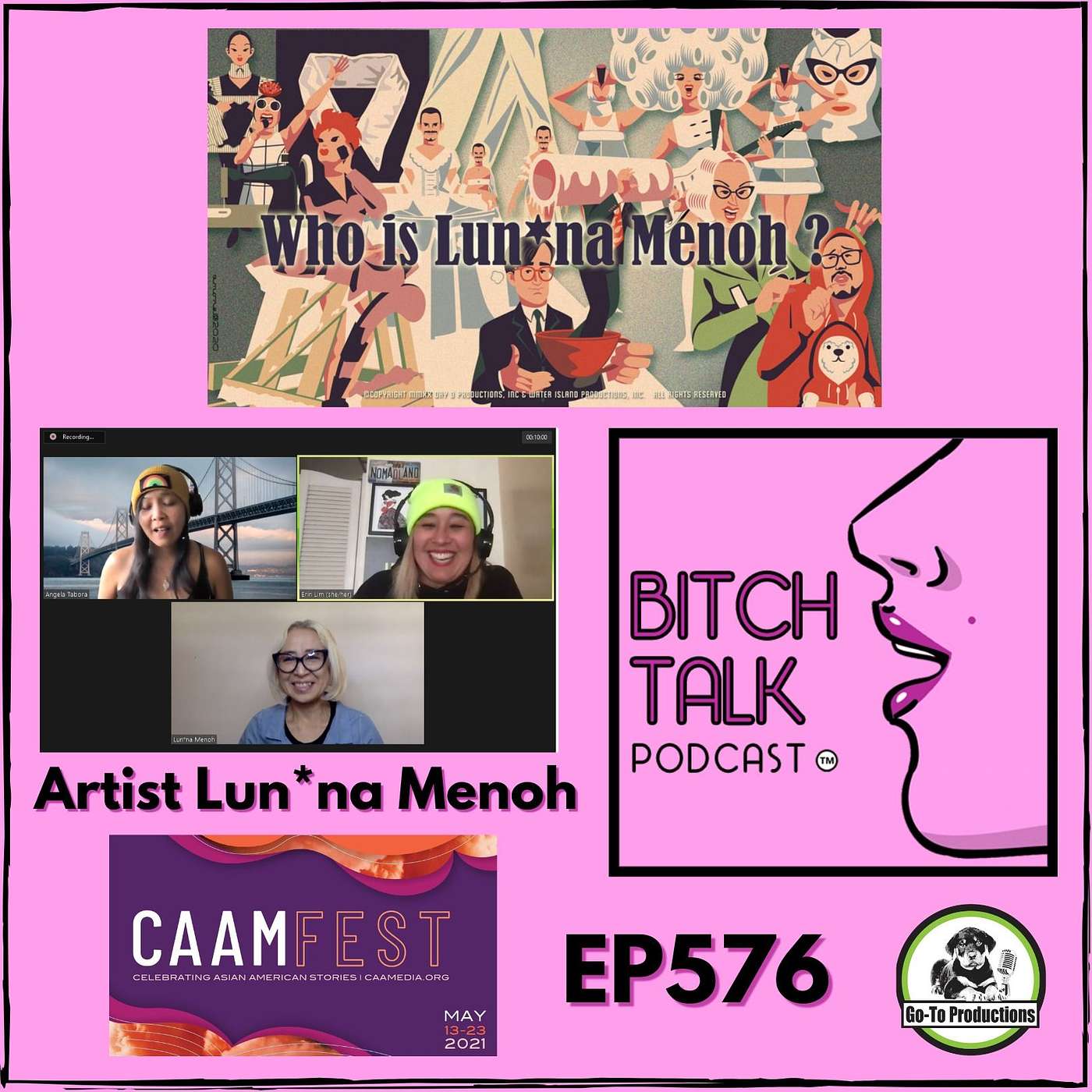 CAAMFest 2021 - Artist Lun*na Menoh of the Documentary Who is Lun*na Menoh?