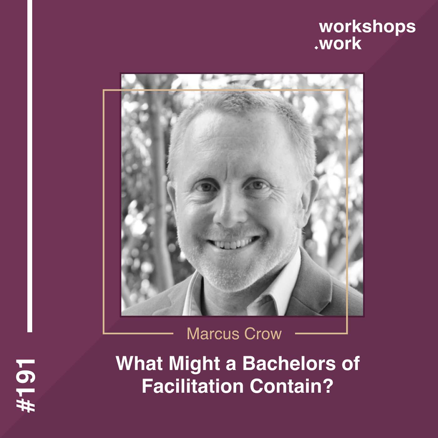 191 - What would a Bachelors of Facilitation Contain? An exploration with Marcus Crow