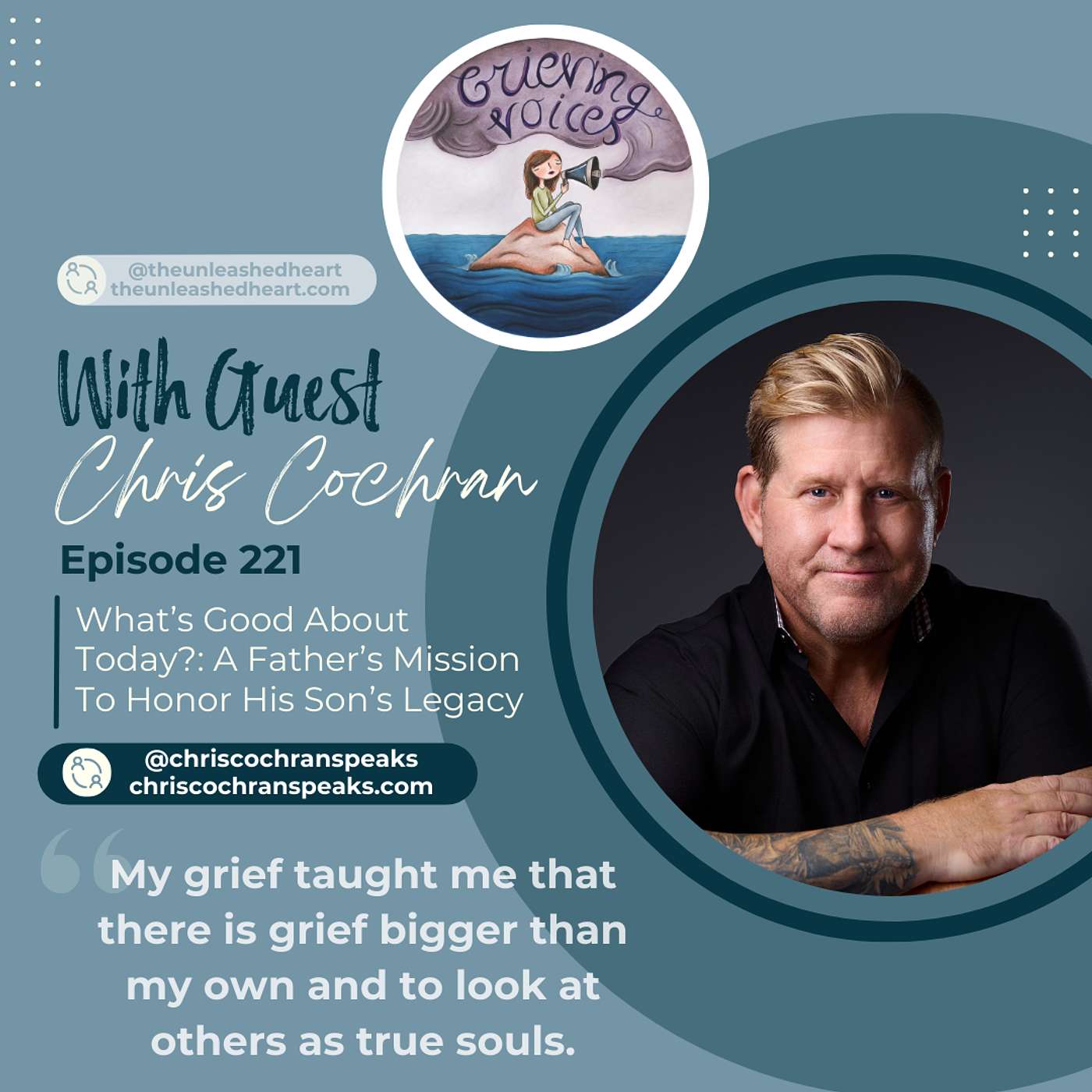 Christopher Cochran | What's Good About Today?: A Father's Mission To Honor His Son's Legacy