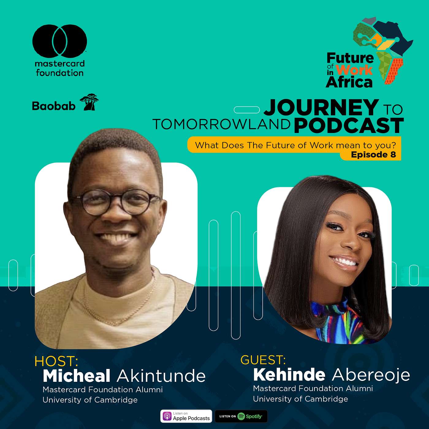 The Journey to Tomorrowland Ep 8: Building the first reusable menstrual pad in Nigeria with Kehinde Abereoje episode artwork