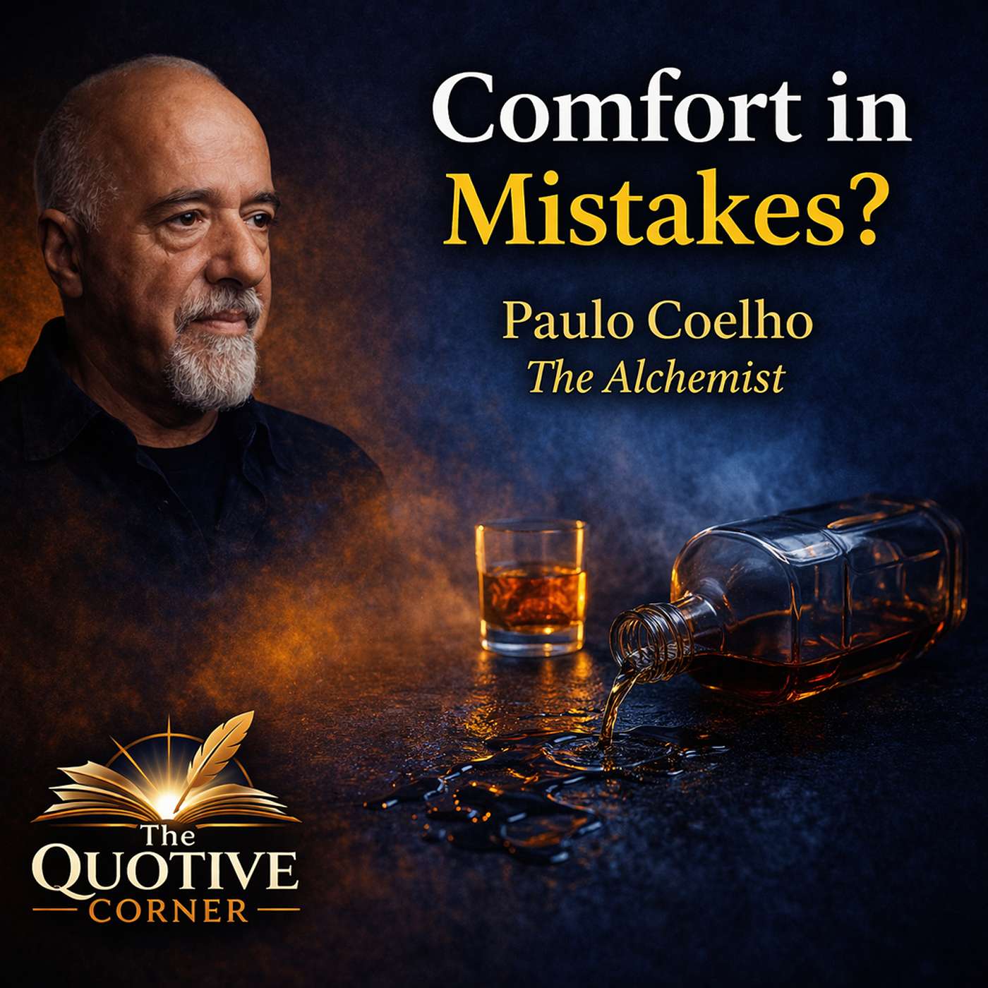 Paulo Coehlo warns about taking comfort in mistakes episode artwork