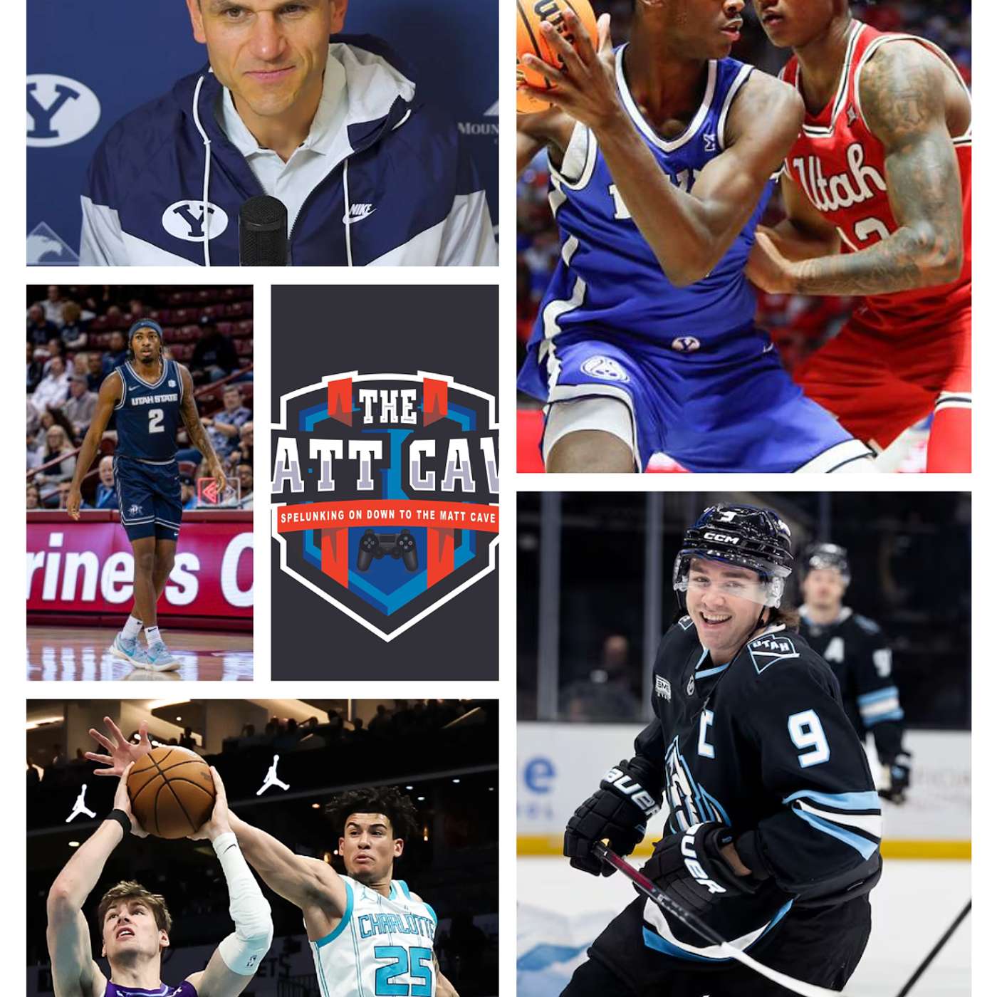 BYU’s Portal Masterclass, Holy War Hoops Chaos, Utah State’s Rise & Mammoth Momentum
