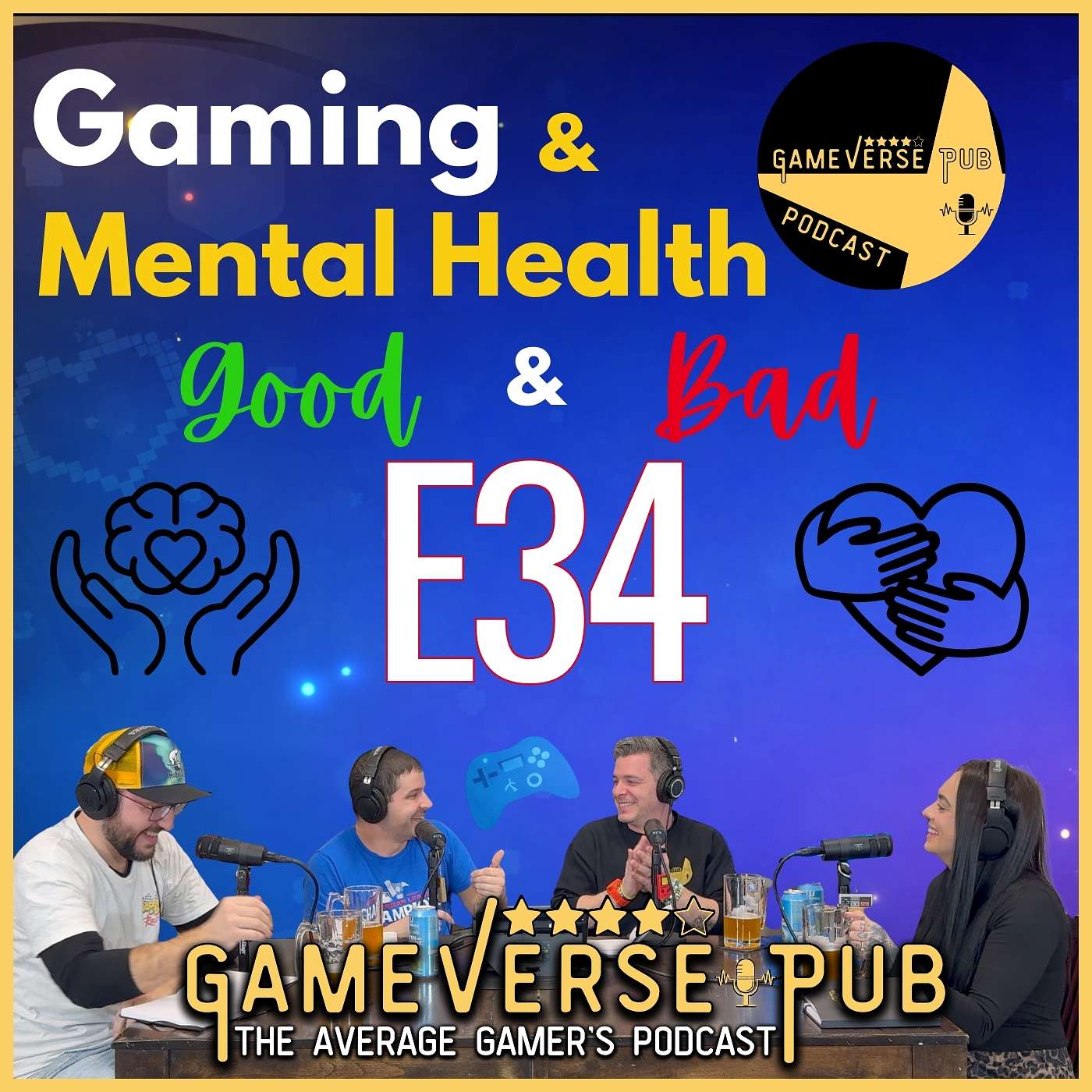 Episode 34: Gaming & Mental Health: Is Gaming Good or Bad for You?