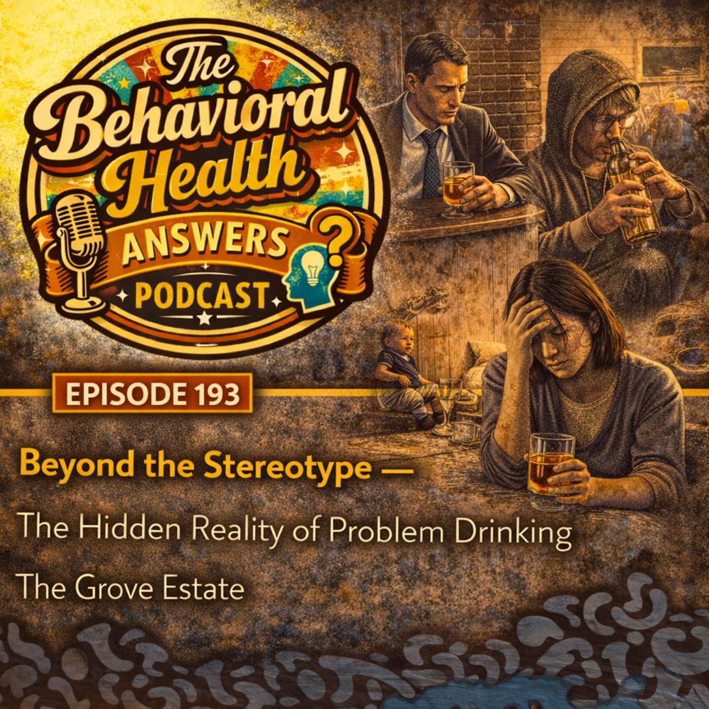 Episode 193: Beyond the Stereotype - The Hidden Reality of Problem Drinking | The Grove Estate episode artwork