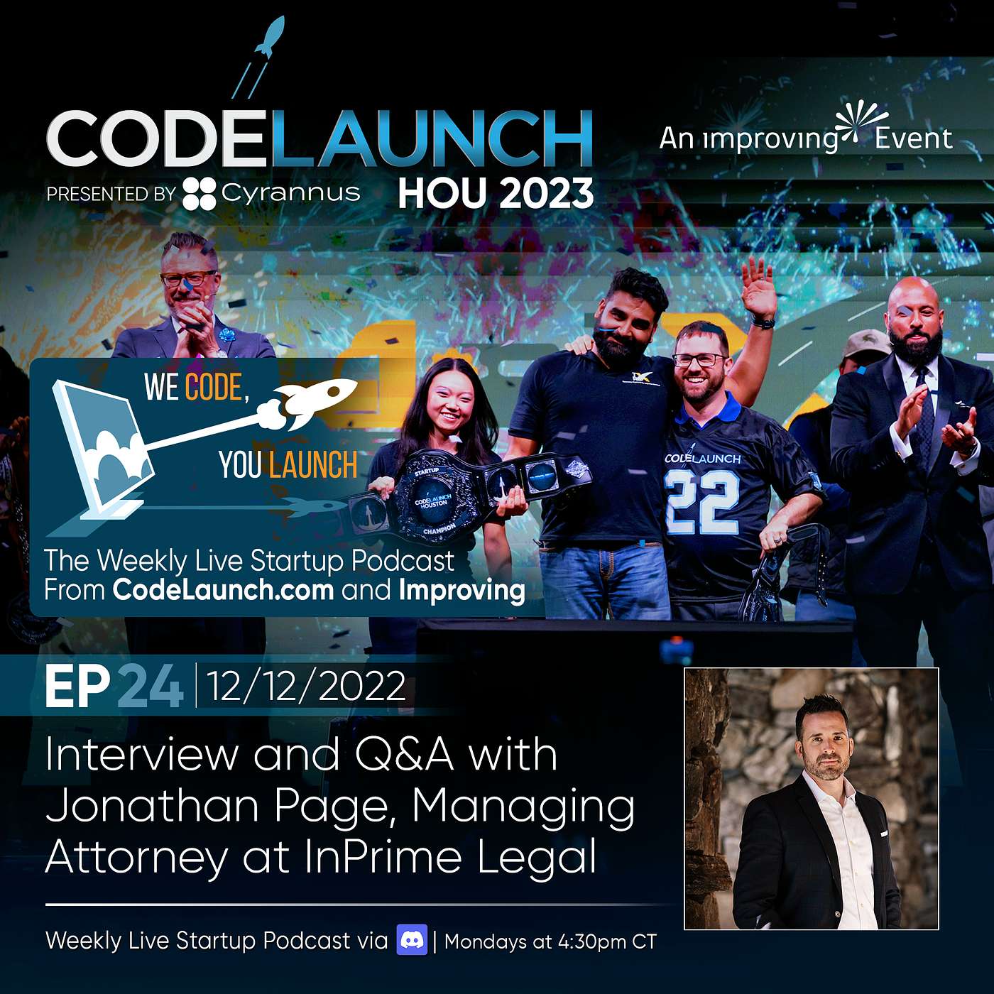 Ep. 24 | Interview and Q&A with Jonathan Page, Managing Attorney at InPrime Legal episode artwork