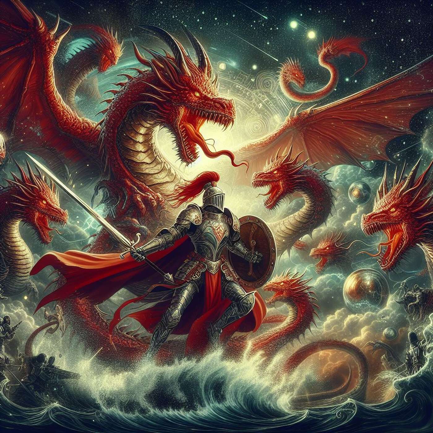 Praise God The dragon Is Overcome solo 1 CD64 Faithful program Nicholas Mazzio Lauren Mazzio The Rain