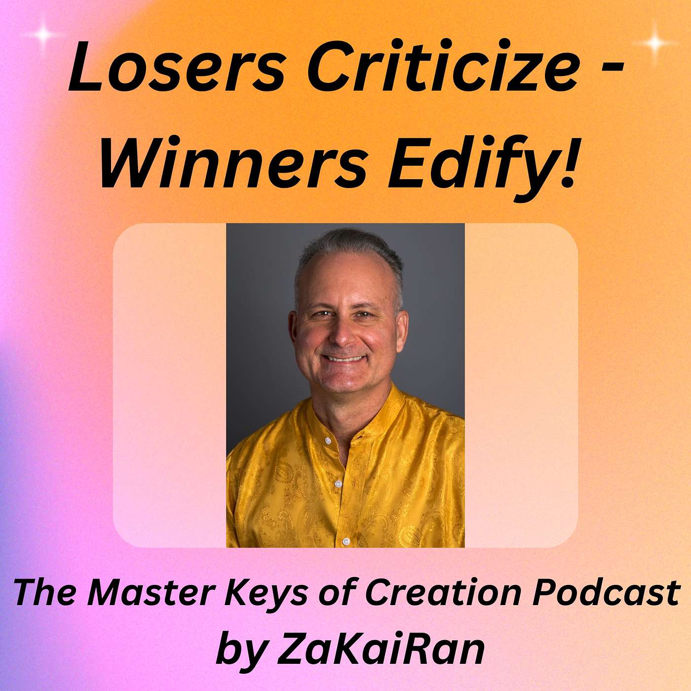 Losers Criticize - Winners Edify! episode artwork